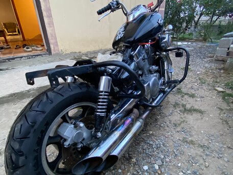 1996 Kawasaki VN1500 Vulcan, чёрный, 280000 рублей, вид 2