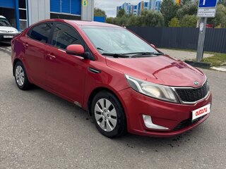 2012 Kia Rio 4-speed III, красный, 650000 рублей, вид 3