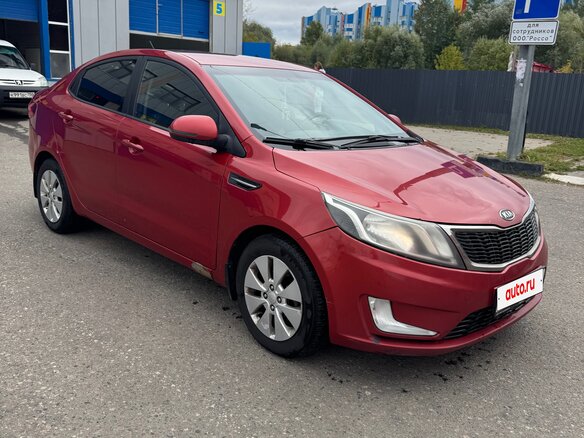 2012 Kia Rio 4-speed III, красный - вид 2