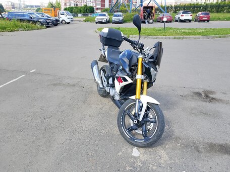 2017 BMW G 310 R, белый, 350000 рублей, вид 1