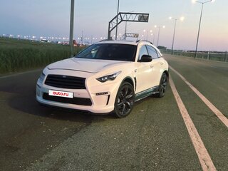 2011 Infiniti FX37 II (S51), белый, 1600000 рублей, вид 1