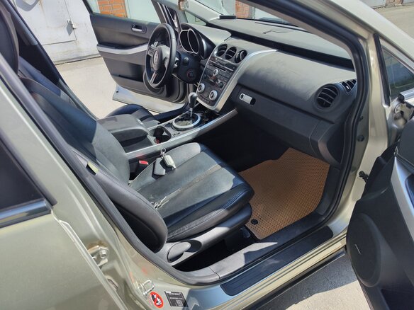 2007 Mazda CX-7 I, серебристый, 825000 рублей - вид 9