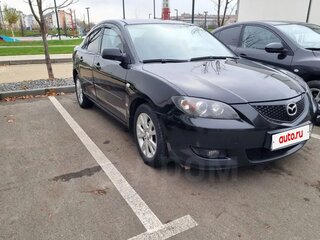 2006 Mazda 3 I (BK) Рестайлинг, чёрный, 330000 рублей, вид 2