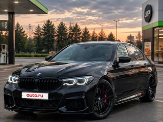 2017 BMW 5 серии 520d VII (G30/G31/G38), чёрный, 2790000 рублей, вид 1