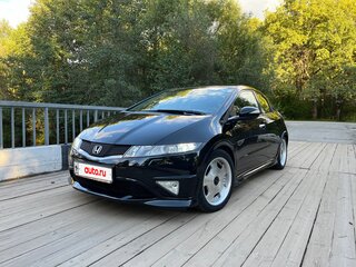 2008 Honda Civic VIII, чёрный, 990000 рублей, вид 3