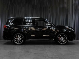 2019 Lexus LX 570 III Рестайлинг 2, чёрный, 10600000 рублей, вид 5