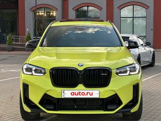 2021 BMW X3 M Competition I (F97) Рестайлинг, жёлтый, 6750000 рублей, вид 2