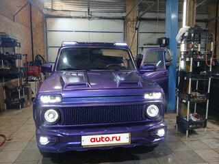 2000 Lada (ВАЗ) 2121 (4x4) I Рестайлинг, фиолетовый, 400000 рублей, вид 2