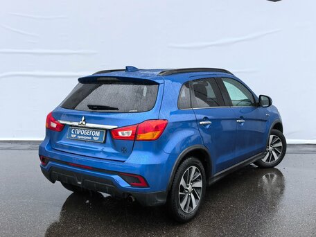 2018 Mitsubishi ASX I Рестайлинг 2, синий, 1260000 рублей, вид 4