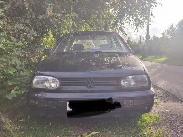 1997 Volkswagen Golf III, чёрный, 190000 рублей - вид 2
