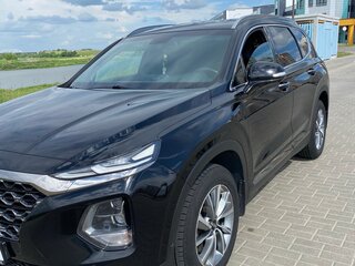 2019 Hyundai Santa Fe IV, чёрный, 2090000 рублей, вид 5