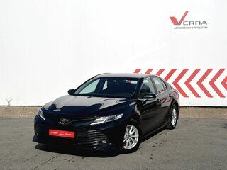 2018 Toyota Camry VIII (XV70), синий, 2590000 рублей, вид 1