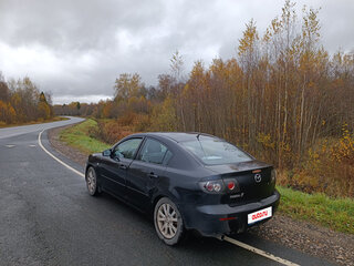 2006 Mazda 3 I (BK) Рестайлинг, чёрный, 595000 рублей, вид 4
