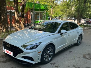 2019 Hyundai Sonata VIII (DN8), белый, 1850000 рублей, вид 1