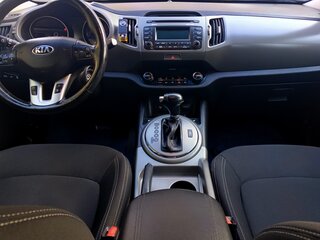 2014 Kia Sportage III Рестайлинг, синий, 1790000 рублей, вид 4