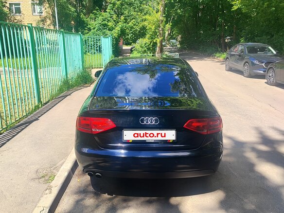 2009 Audi A4 IV (B8), чёрный, 850000 рублей - вид 3