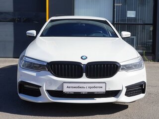 2019 BMW 5 серии 530i xDrive VII (G30/G31/G38), белый, 2850000 рублей, вид 2
