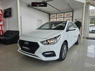 2019 Hyundai Solaris II, белый, 1649000 рублей, вид 2