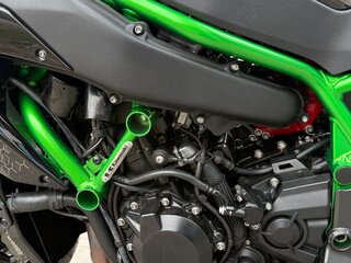 2020 Kawasaki Z H2, зелёный, 1200000 рублей, вид 4