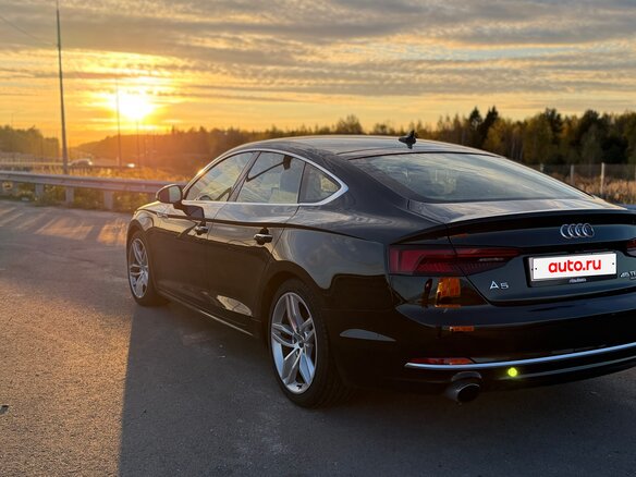 2019 Audi A5 II (F5), чёрный, 2700000 рублей