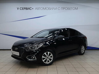 2019 Hyundai Solaris II, чёрный, 1290000 рублей, вид 1