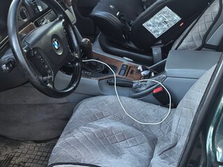 2001 BMW 5 серии 525i IV (E39) Рестайлинг, зелёный, 800000 рублей, вид 4