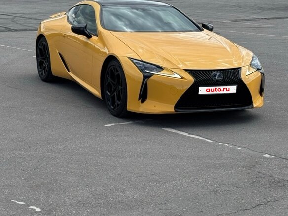 2017 Lexus LC 500 I, жёлтый, 8800000 рублей