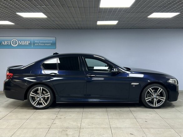2014 BMW 5 серии 520i VI (F10/F11/F07) Рестайлинг, синий, 2000000 рублей - вид 7