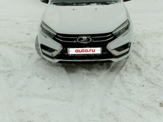 2023 Lada (ВАЗ) Vesta I Рестайлинг (NG), белый, 900000 рублей, вид 4