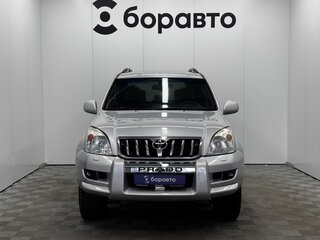 2007 Toyota Land Cruiser Prado 4-speed 120 Series Рестайлинг, серебристый, 1890000 рублей, вид 2