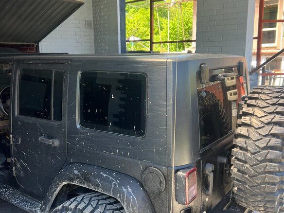 2008 Jeep Wrangler III (JK), чёрный, 2600000 рублей - вид 6