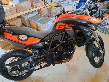 2010 BMW F 800 GS, оранжевый, 599000 рублей, вид 2