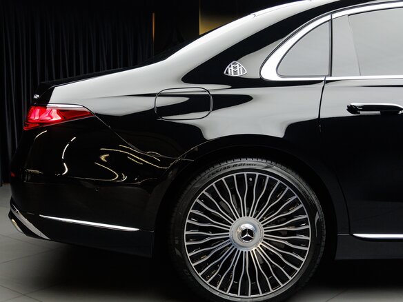 2026 Mercedes-Benz Maybach S-Класс 580 II (Z223) Рестайлинг, чёрный - вид 13