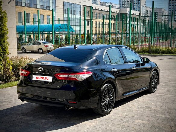 2019 Toyota Camry VIII (XV70), чёрный - вид 6