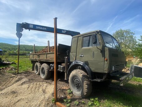1992 КамАЗ 4310, зелёный, 1100000 рублей, вид 3