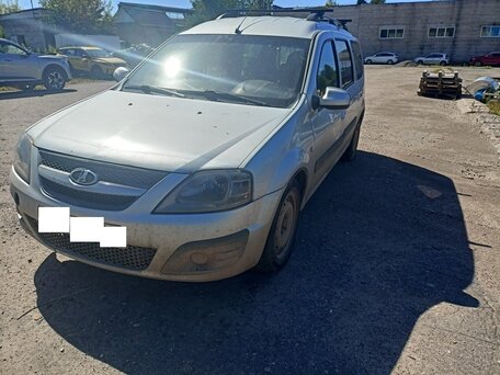 2015 Lada (ВАЗ) Largus I, серебристый, 381000 рублей, вид 2