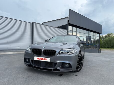 2016 BMW 5 серии 528i xDrive VI (F10/F11/F07) Рестайлинг, серый, 2750000 рублей, вид 3