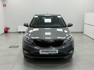 2016 Kia Rio III Рестайлинг, серый, 840000 рублей, вид 2