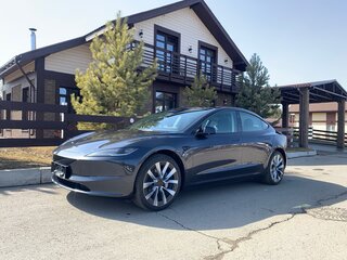 2024 Tesla Model 3 Long Range I Рестайлинг, серый, 6200000 рублей, вид 2