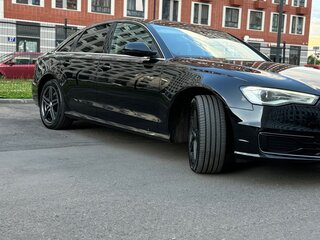 2016 Audi A6 IV (C7) Рестайлинг, чёрный, 2000000 рублей, вид 3