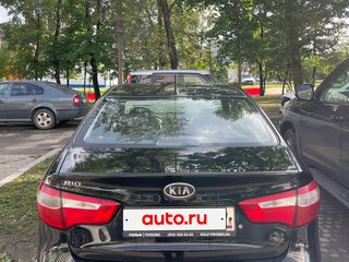 2012 Kia Rio III, чёрный, 650000 рублей, вид 3