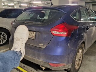 2016 Ford Focus III Рестайлинг, синий, 950000 рублей, вид 3
