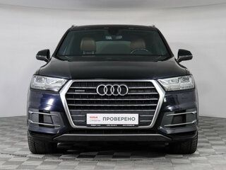 2017 Audi Q7 II (4M), синий, 3870415 рублей, вид 2