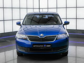 2018 Skoda Rapid I Рестайлинг, синий, 1229000 рублей, вид 2