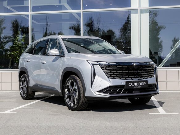 2026 Geely Atlas II, серебристый - вид 4
