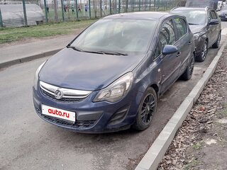 2011 Opel Corsa D Рестайлинг II, синий, 450000 рублей, вид 1
