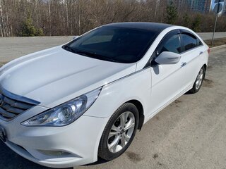2011 Hyundai Sonata VI (YF), белый, 1090000 рублей, вид 2