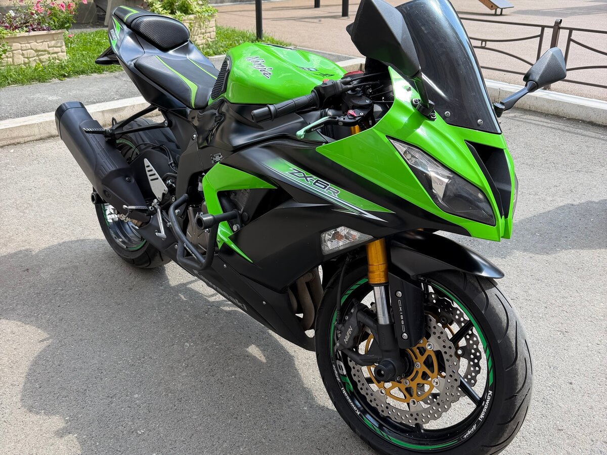 Купить б/у Kawasaki ZX-6R Ninja инжектор 6 передач в Екатеринбурге