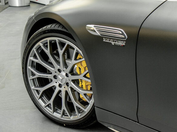 2024 Mercedes-Benz SL-Класс AMG 63 AMG IV (R232), серый - вид 12