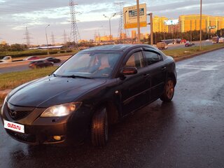 2008 Mazda 3 I (BK) Рестайлинг, чёрный, 310000 рублей, вид 1